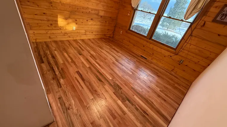 New hardwood flooring