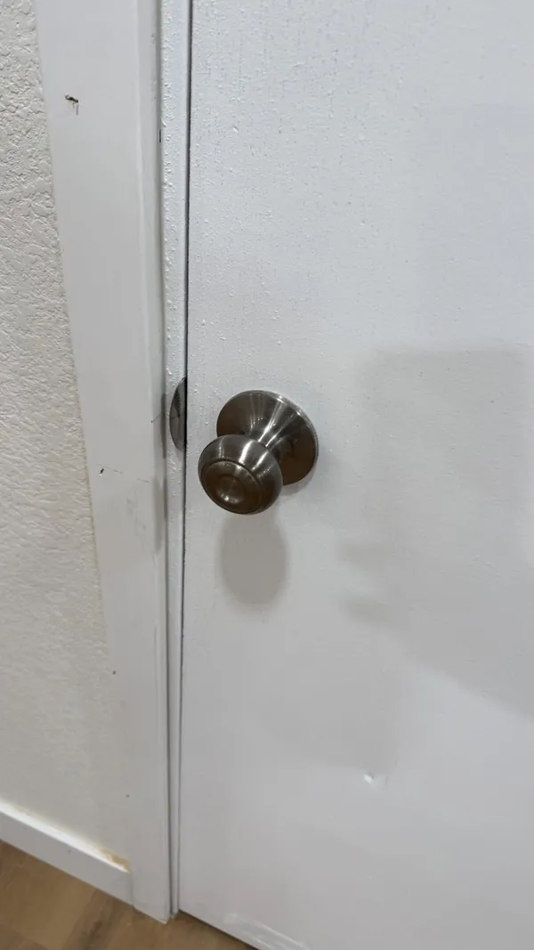 Door hardware install